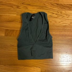 Out From Under Hailey Seamless Plunge Bra Top